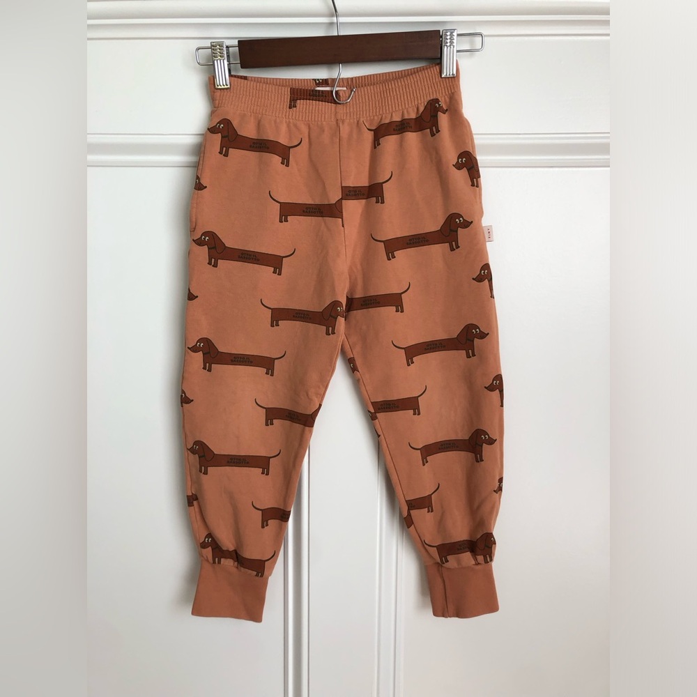 Tiny Cottons Dachshund-Print Joggers